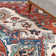 Tapis bordeaux / ivoire Parisa