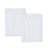 Willow 2 Pieces Towel Set – 100% Combed Cotton, Premium Quality 630 GSM, White, Ultra-Soft & Highly Absorbent (2 Bath Towels)-828768435-828768441