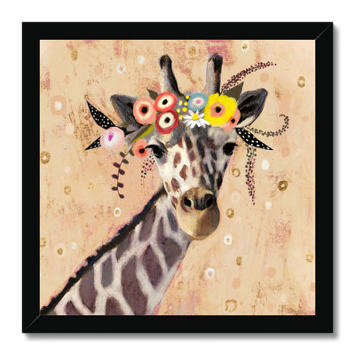 Klimt Giraffe II 1 Piece Painting