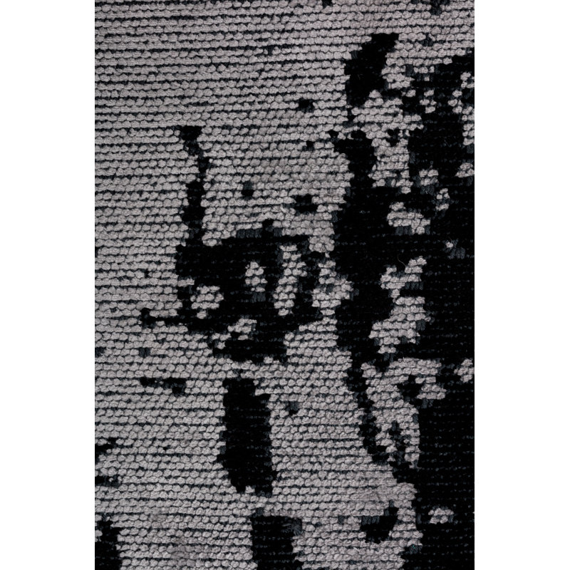 Tapis noir / gris Rapture, Rectangle 7 pi 10 po x 11 pi 2 po