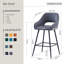 Cowles 67cm Faux Leather Arm Bar Stool-1186754847