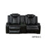 Ensemble de canapé inclinable électrique en cuir Veora-123033366