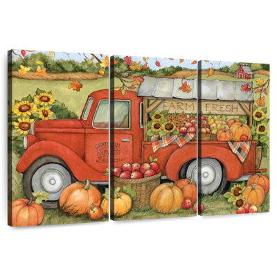 Camion orange Mehar Harvest II