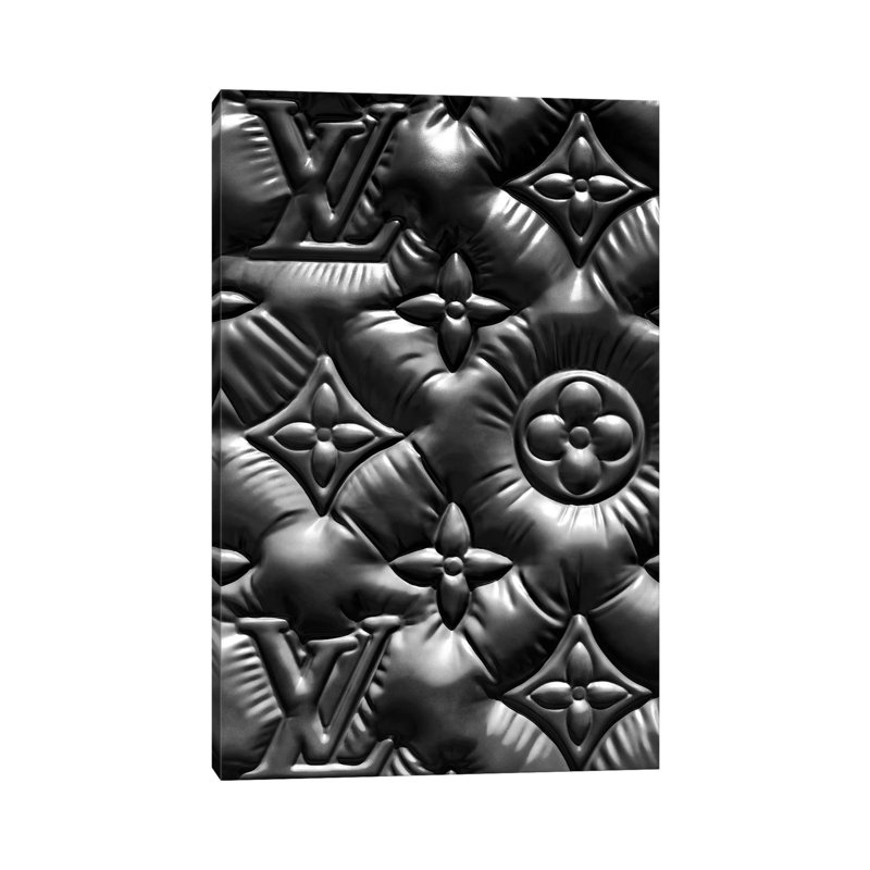 Luxury 1 Piece Wrapped Canvas Wall Art, 66.04 cm H x 45.72 cm W x 3.175 cm D