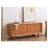39.37" Brown Rectangular Solid Wood Shoe Storage