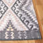 Tapis intérieur / extérieur tissé à la main Annalee-893378813