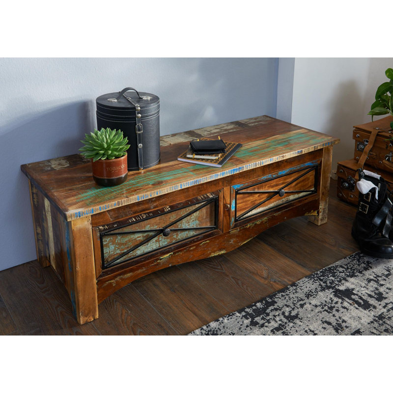 Nature Of Spirit Upholstered Bench with Drawers