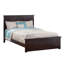 Lit de base en bois massif Graham avec pied de lit assorti-703026050-718661297