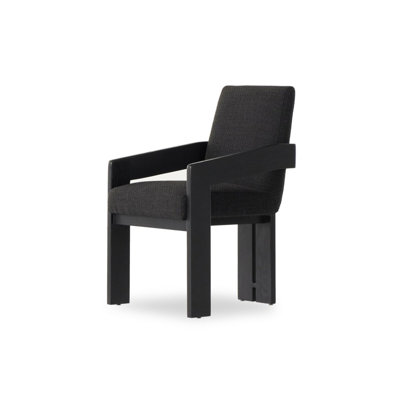 Roxy Dining Armchair, Gibson Black