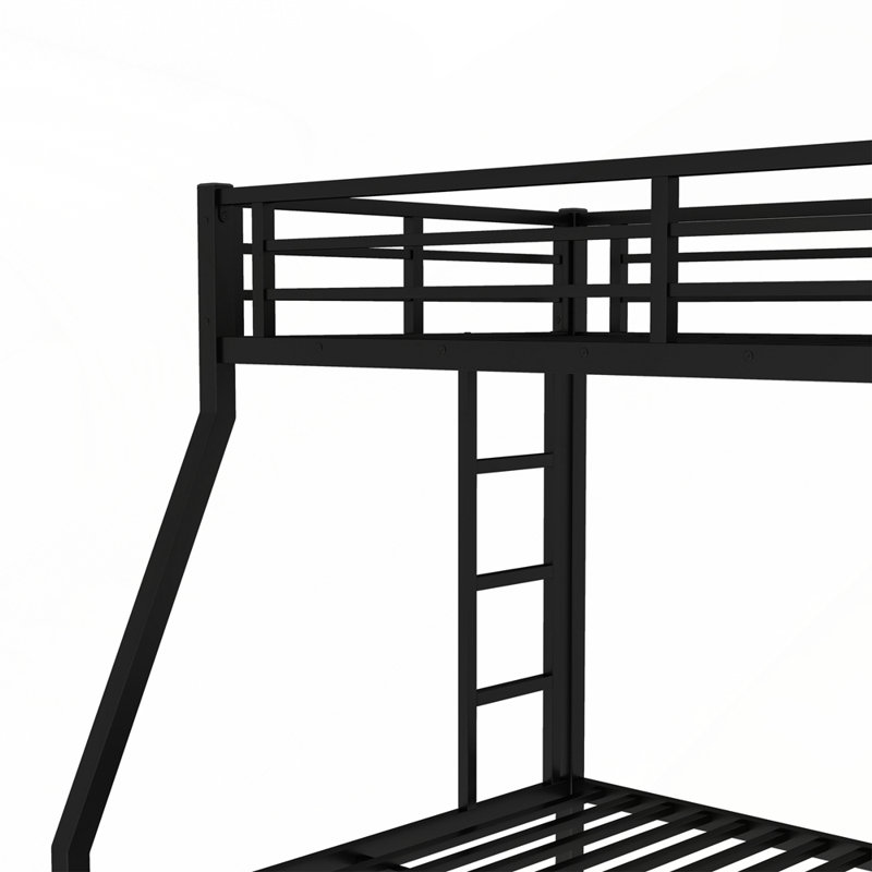 Lit superposé en métal durable avec lit gigogne silencieux et peu encombrant