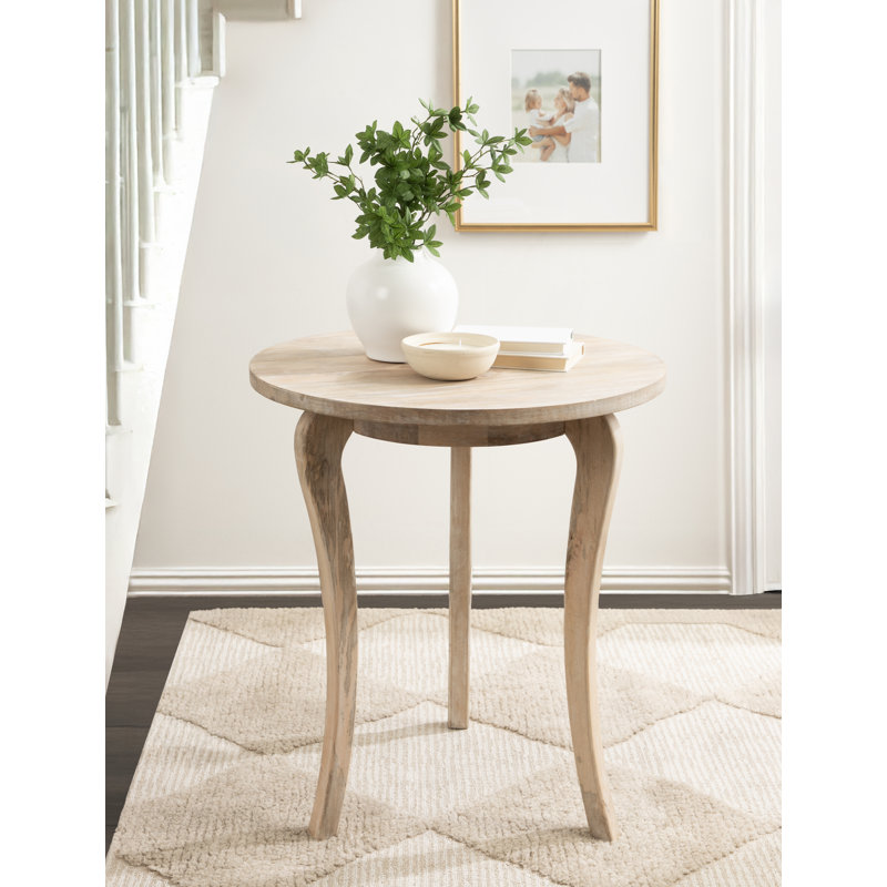 Table d'entrée Mariona, Naturel/brun clair