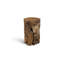 Chunk Teak Side Table Round