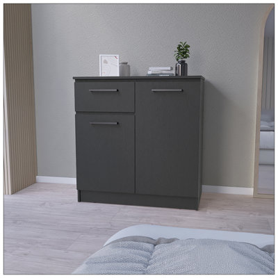 Commode Carlin, chambre à coucher, noir