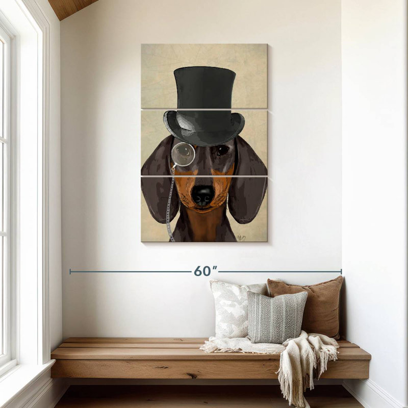Ketti Dachshund Formal Hound And Hat