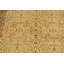 Tapis ivoire / rouille oriental en laine noué à la main 4 pi x 5 pi 11 po
