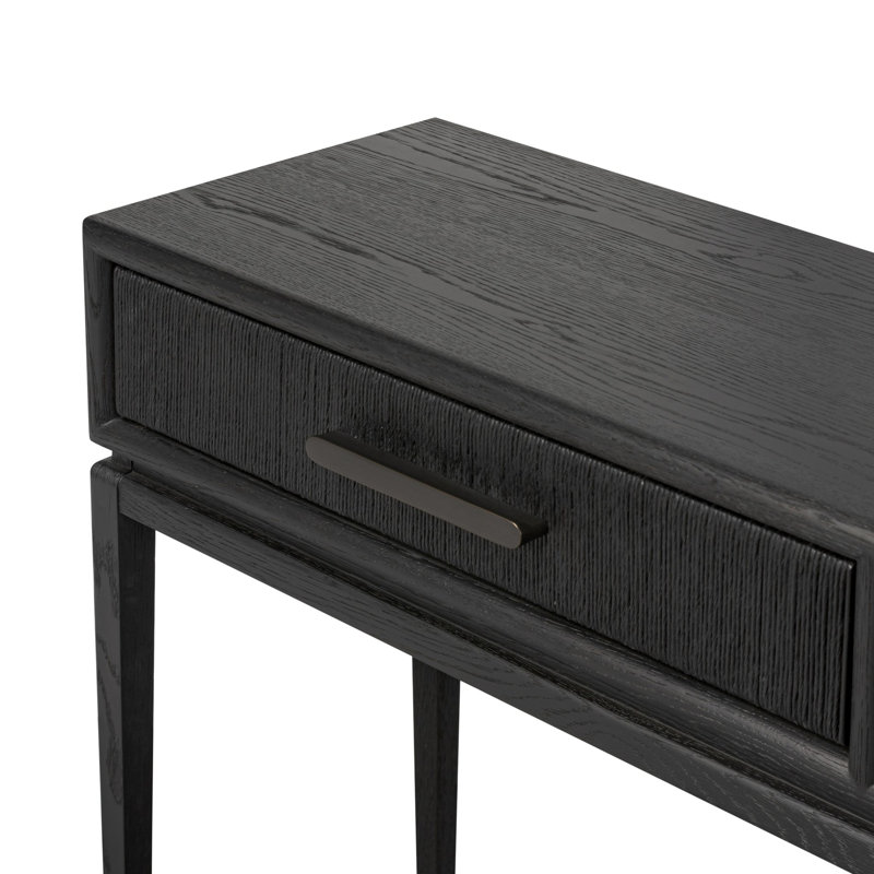 ROSENELL 78'' W Console Table, Black