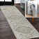 Macknair Bohemian Medallion Low-Pile Machine-Washable Cream/Brown/Green Rug