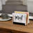 Lahela Wood Office Desktop Mail Organizer