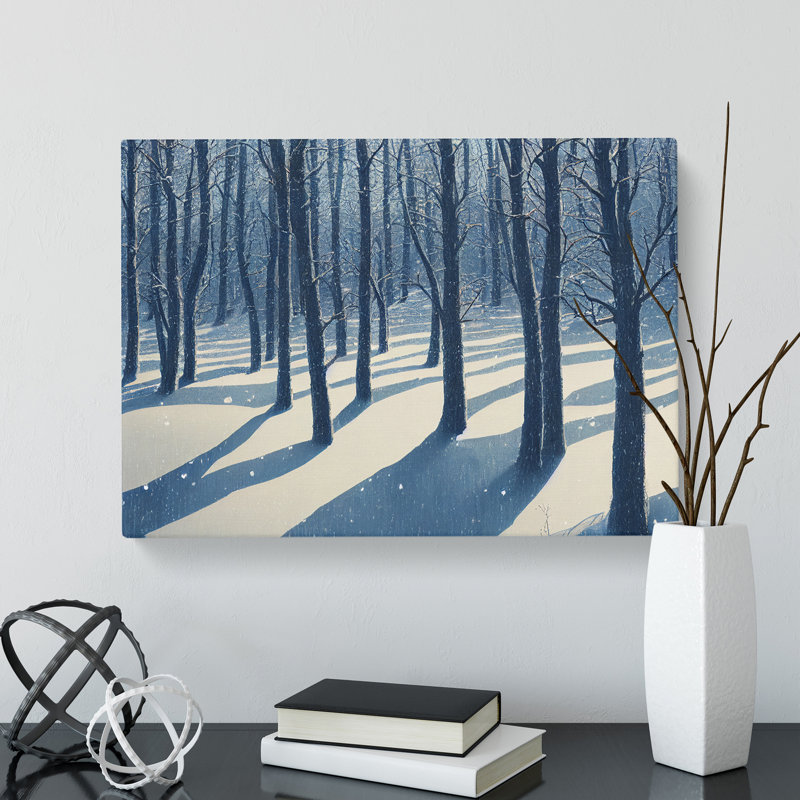Creative Winter Forest - Wrapped Canvas, 35cm H x 50cm W x 3cm D