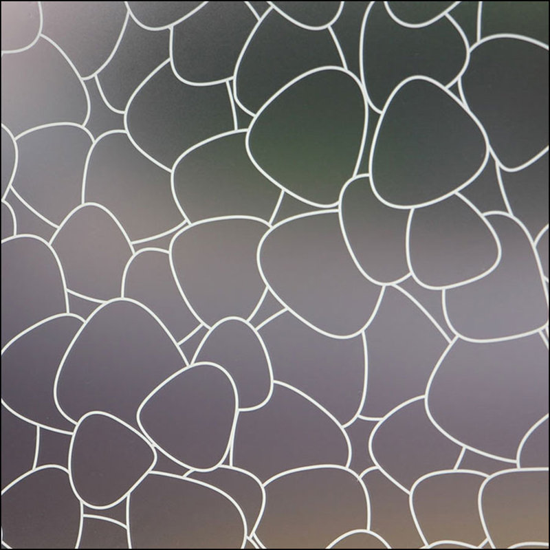 Film pour fenêtre d’intimité pebbles, 36 po x 48 po