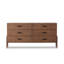 6 Drawer Dresser in Terra Brown Ash