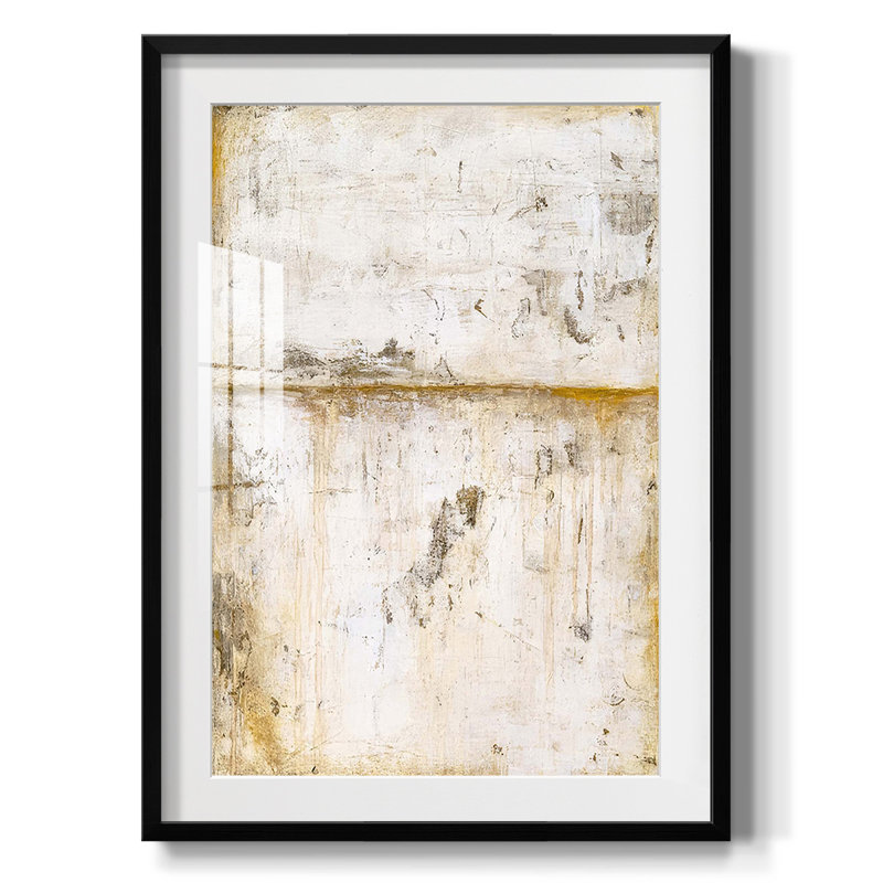 Blanc serein, Papier avec cadre noir, Blanc