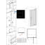 Shiffa Bathroom 700mm Pivot Door with 1000mm Side Panel Shower Enclosure-1191198536