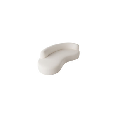 Semi-circular  arc negotiating sofa