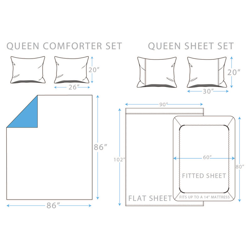 Channel Floral Comforter, Queen