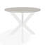 23" Round Rustic Polymer Outdoor End Table-749722385