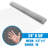 Fencer Wire 16 Gauge Galvanized Welded Fence Wire Roll w/ Mesh Size 1/2” x 1”, Multiple Sizes-110731133