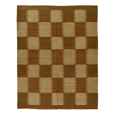 Scandinavian reversible rug 7'8"X 9'9"