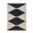 Black & Ivory Modern Area Rug