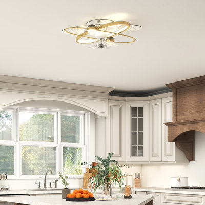 28.5cm Ceiling Fan with LED Lights