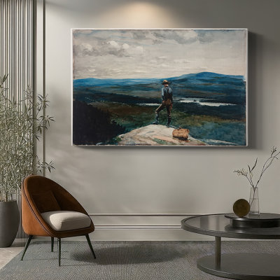 View from the Mountain (or The Guide)-Winslow Homer-Gallery Wrapped Canvas-c. 1890s