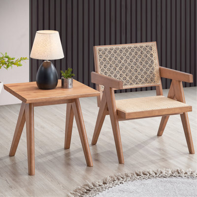 Table d'appoint naturelle avec une surface fixe et stable pour diverses utilisations rustiques