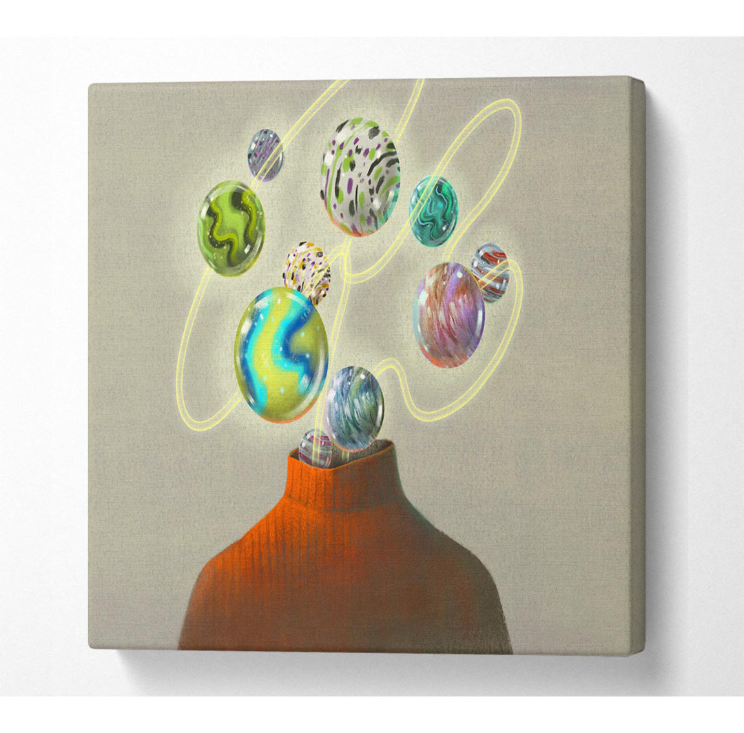 Satrogan Head Of The Universe - Kunstdrucke auf Leinwand