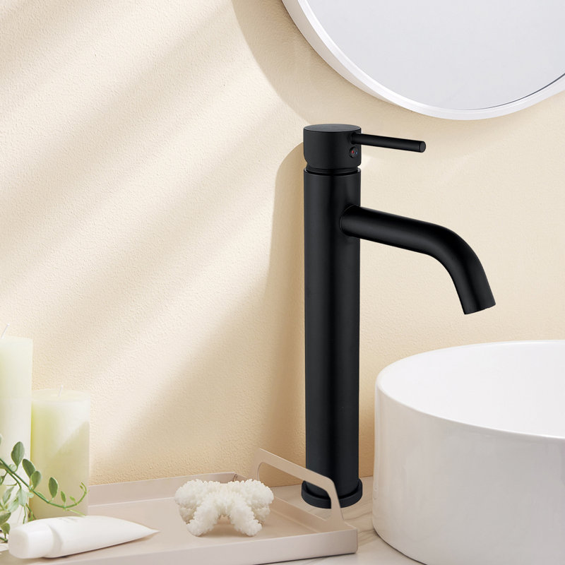 Robinet de salle de bain vasque, Noir mat
