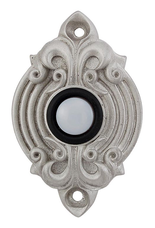 Bouton-poussoir Sforza, Nickel satiné