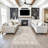 Washable Entryway Rug: Farmhouse Kitchen Hallway Rug Wide Soft Water Resistant Floor Mat for Bathroom Nursery Non Slip Indoor Carpet for Living Room Bedroom Dining Room(Beige)-1741045633