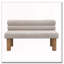 Mobilier de salle à manger rembourré Boucle-1650505603