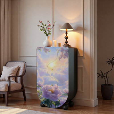 Simple modern living room storage cabinet