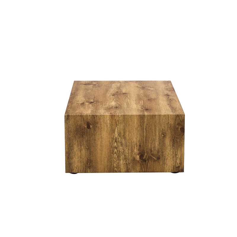 Table basse moderne - Texture de bois pour une vie tendance 38,32 po x 23,14 po x 11,61 po