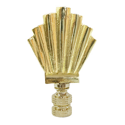 Art Deco Motif Lamp Finial
