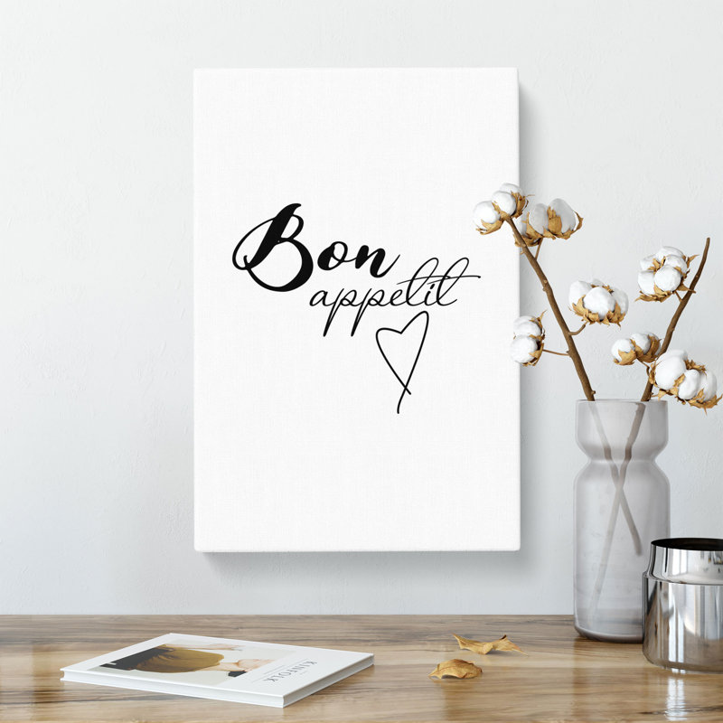 Bon Appetit - Wrapped Canvas, 76cm H x 50cm W x 3cm D