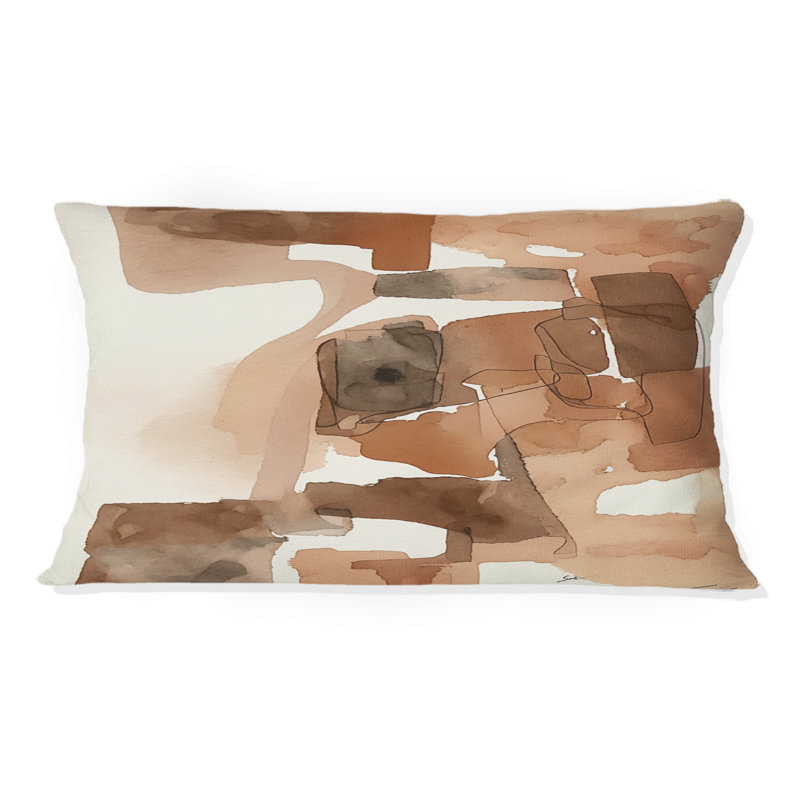 Coussin décoratif à encre liquide liquide
