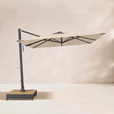 10x13 Ft Cantilever Aluminum Patio Umbrella