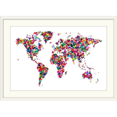 «World Map» par Francy, impression