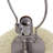 D16.1''Xh26'' Table Lamp With Beige Paper Base