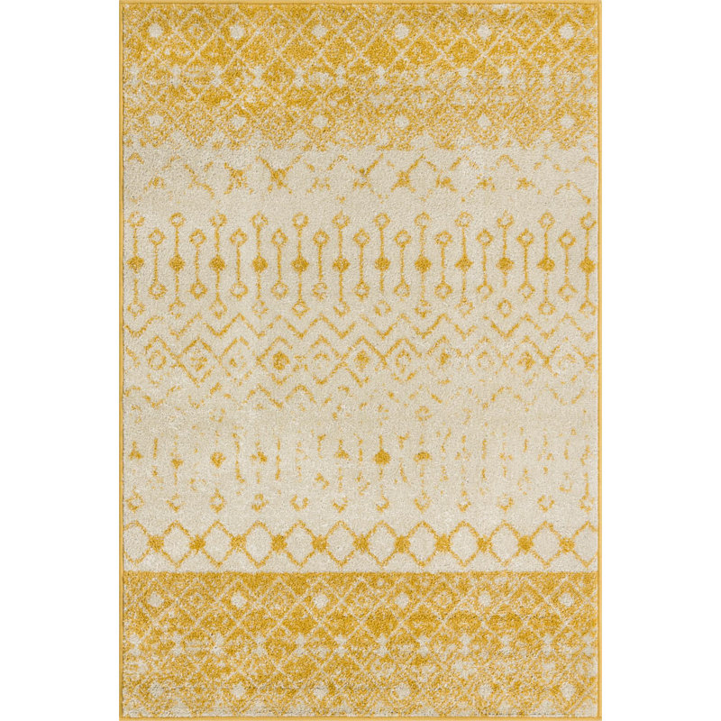 Abstract Indoor Rug, Rectangle 4' x 6'